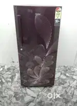 Haier violet color flowe design refrigerator I'd 6321