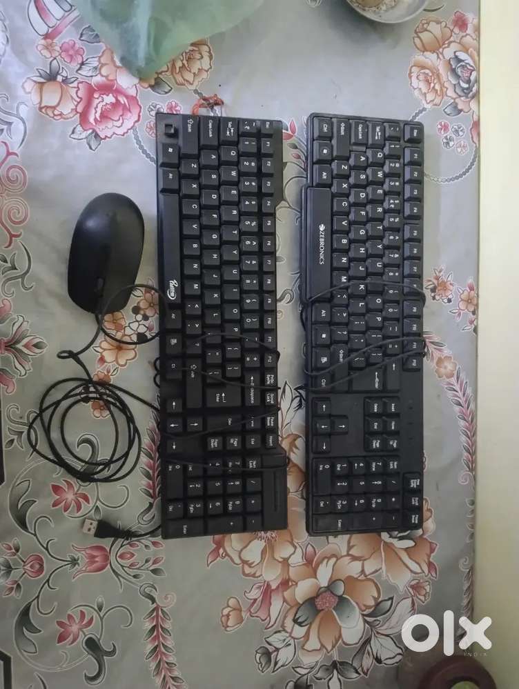 3 KEYBOARD AND 1 MOUSE