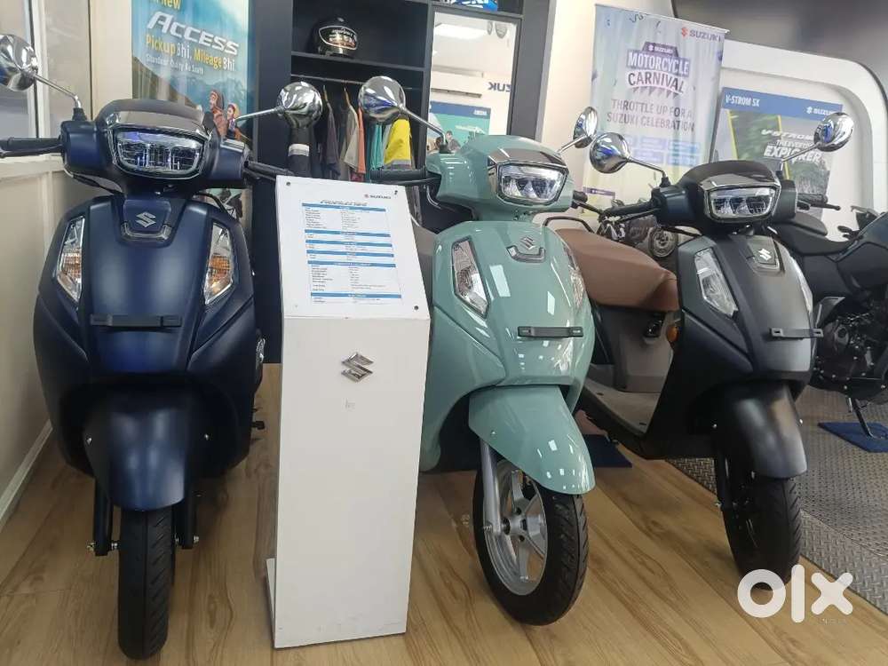 New suzuki access 125c low down payment 11,000/- free helmet