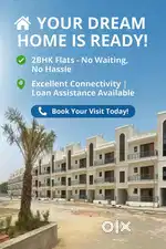 Book your 2 BHK starting from 51 lacs adjoining airport road