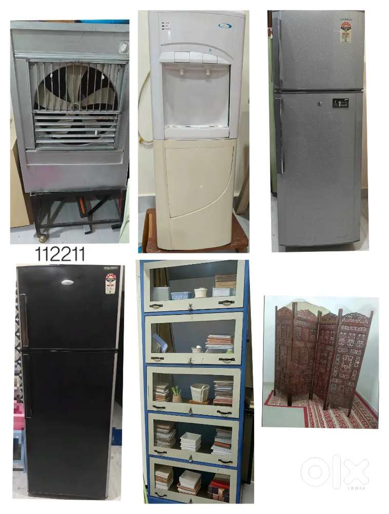 Fridge, dispenser, bookrack,cooler, partition