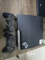 PS 3, with 2 controllers in good condition, works very well