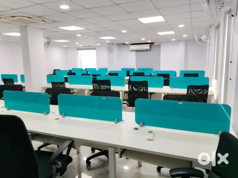 40 Workstations 3 Cabins 1 Conference plug and play office for Rent