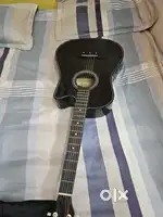Guitar of black color