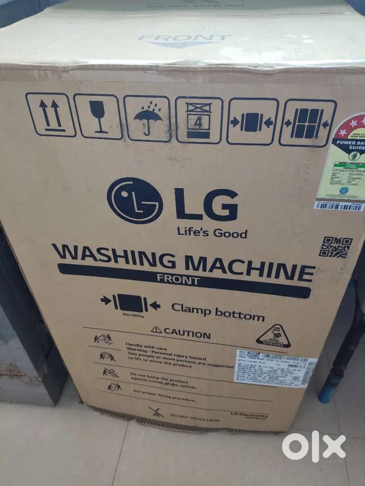 FRIDGE AND WASHING MACHINE. (NEW)