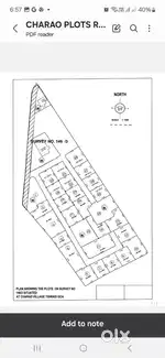 NA plot for sale in Chodan Madel, 500 mtrs away from ferry point
