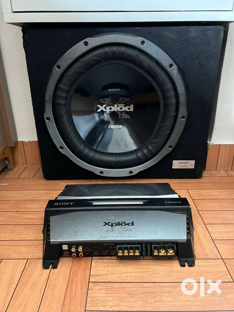 Sony , subwoofer ,bass , basstube ,speaker ,  amp