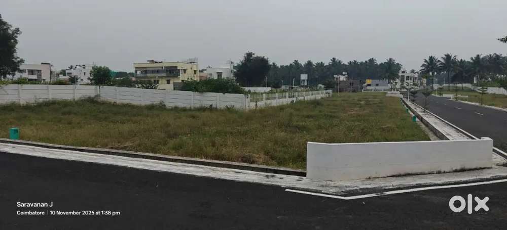 Land for rent near vidya vikas school.. site located near main road