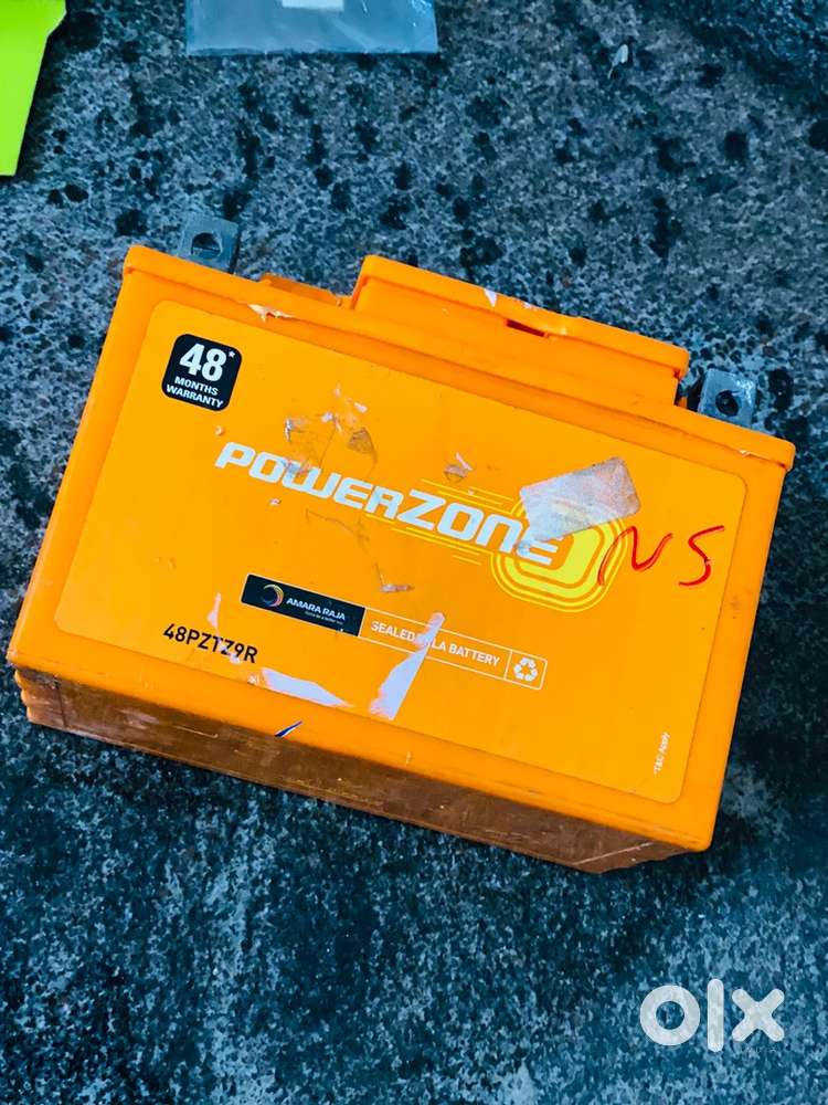 PowerZone 48PZTZ9R 12V Bike Battery – Excellent Condition