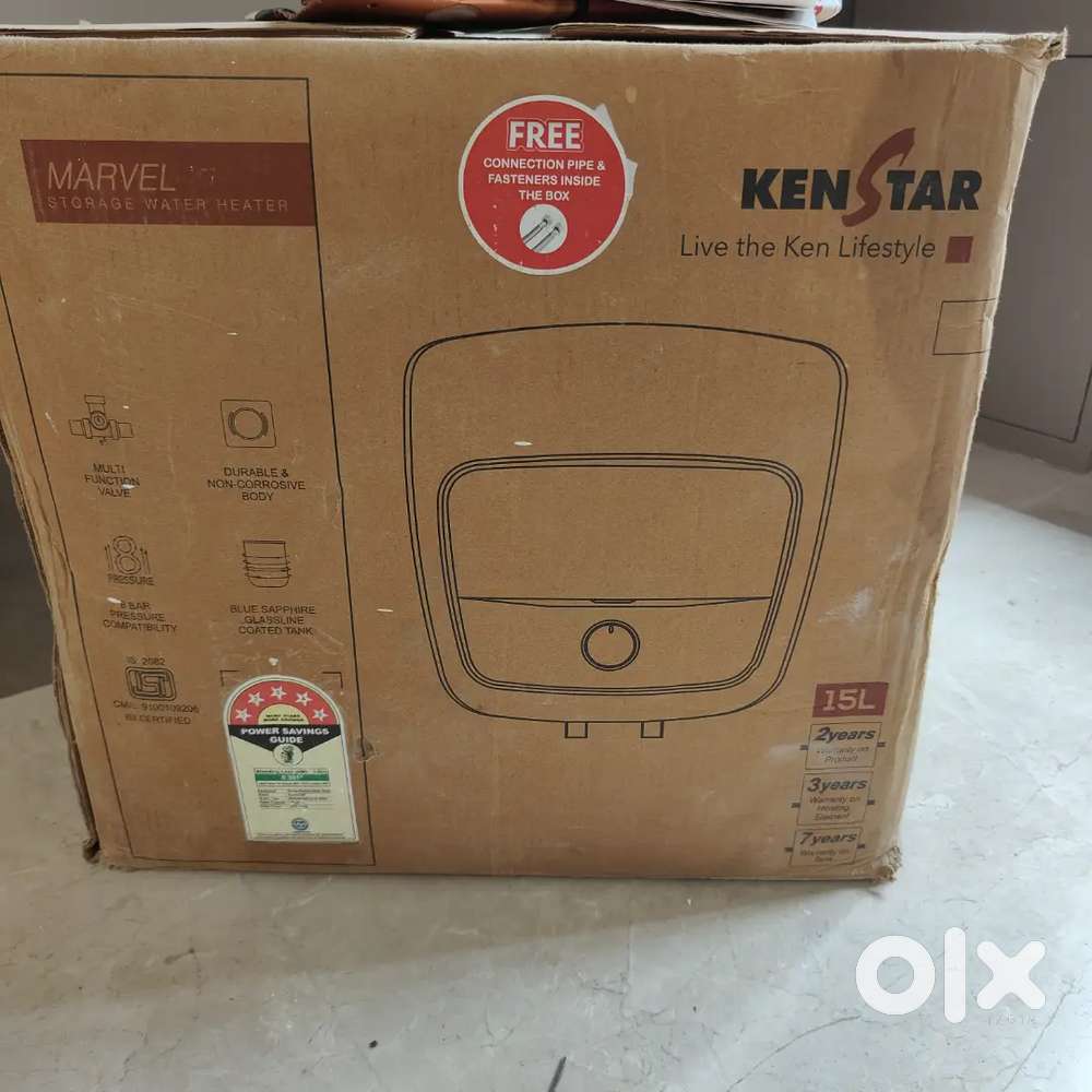 Kenstar Geyser 15 litres white colour