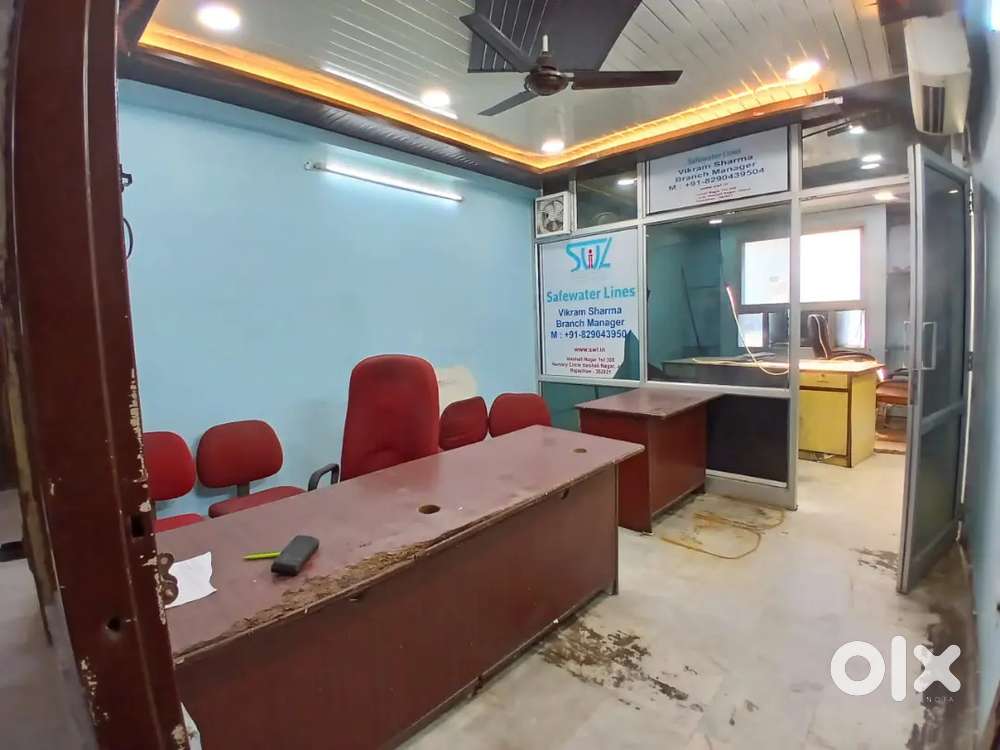 Vaishali, Full Furnished office in commercial building 300 sqft.