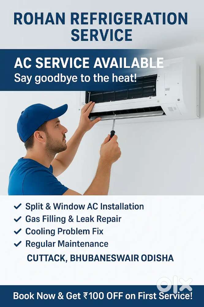 AC Service & Water Wash – Home & Office  Bhubaneswar