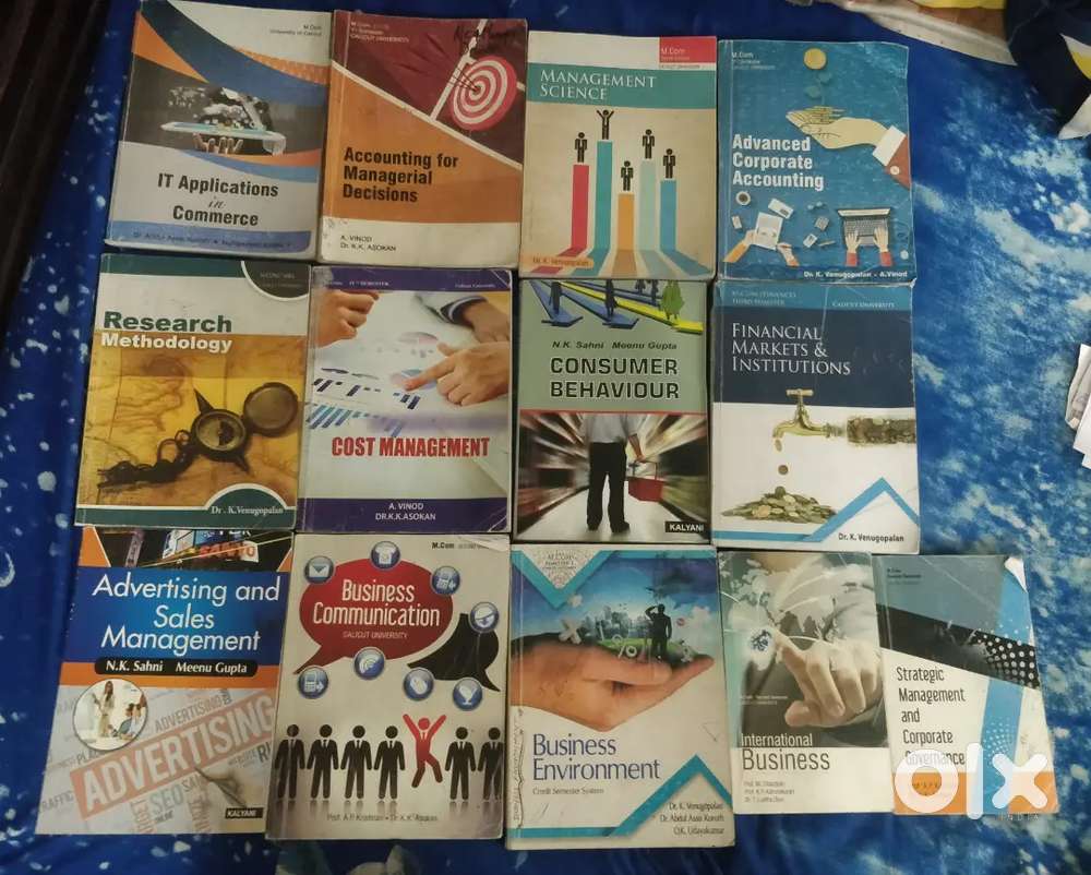 Calicut University MCOM Text  Books