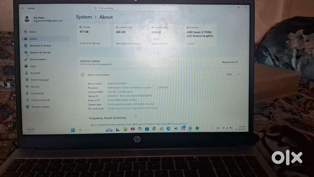 Box open nhi h laptop k