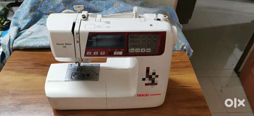 Usha Janome Dream Maker 120 computerized sewing machine.