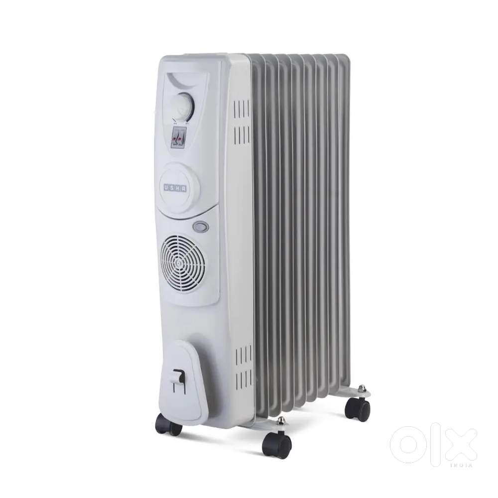 New usha 4209 f ptc oil filled room heater