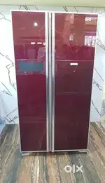 Lg Dios flower model latest side  by side refrigerator $