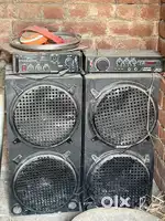 Big customise speakers for sale  with amplifiers