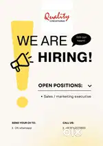 Sales and marketing