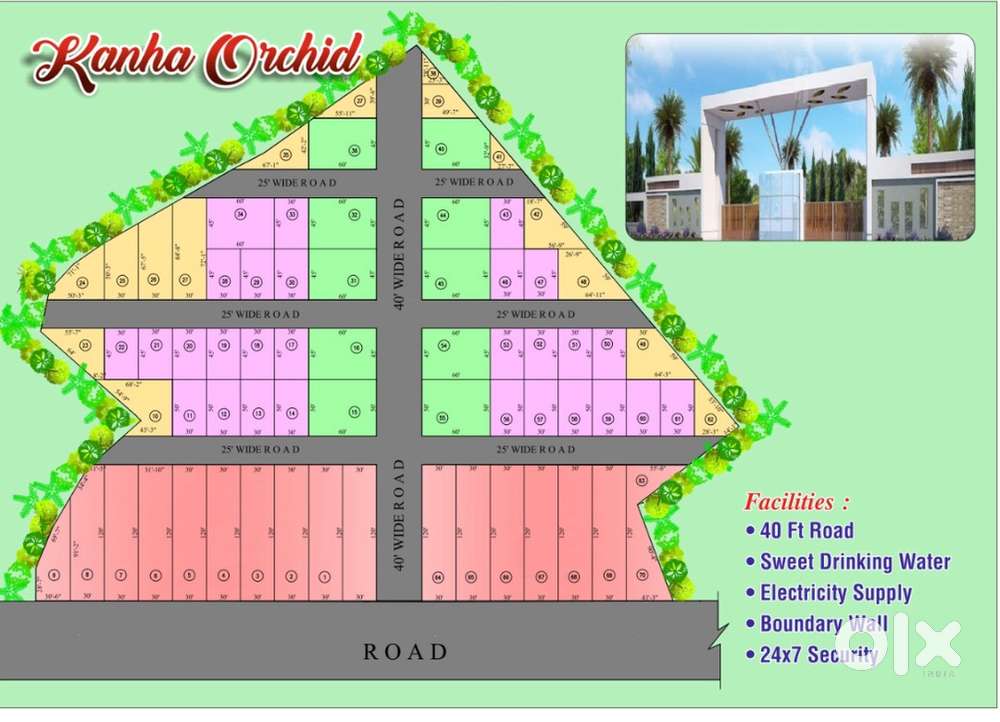 Residential plot in vrindavan