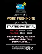 Online work (part time)