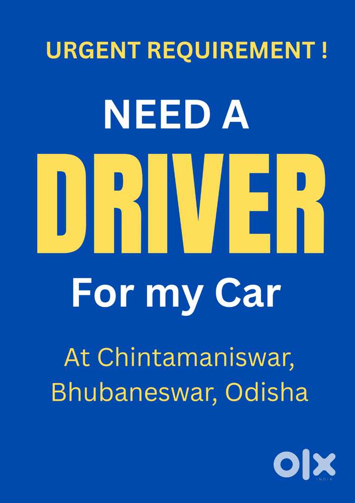 Urgent Require a Driver for My Car