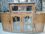 Wooden showcase
