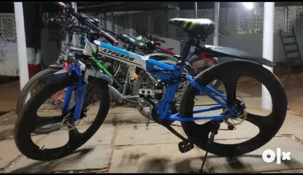 Appgrow Foldable Mac Wheel 21 Shimano Gear Bicycle