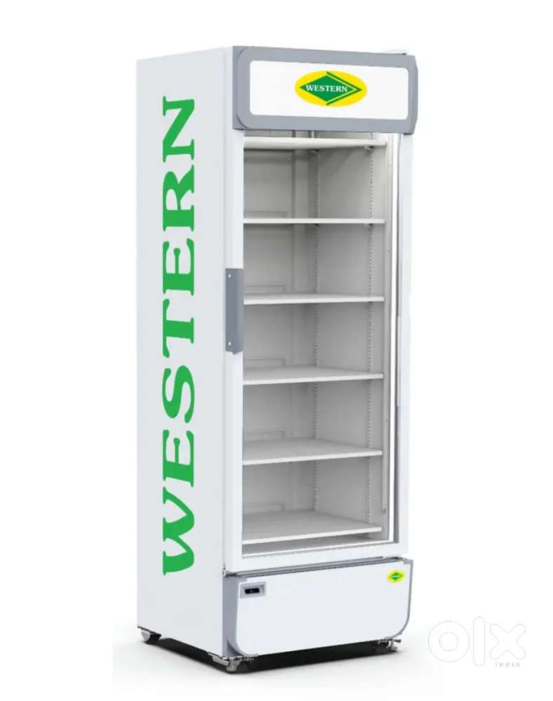 Western glass door fridge