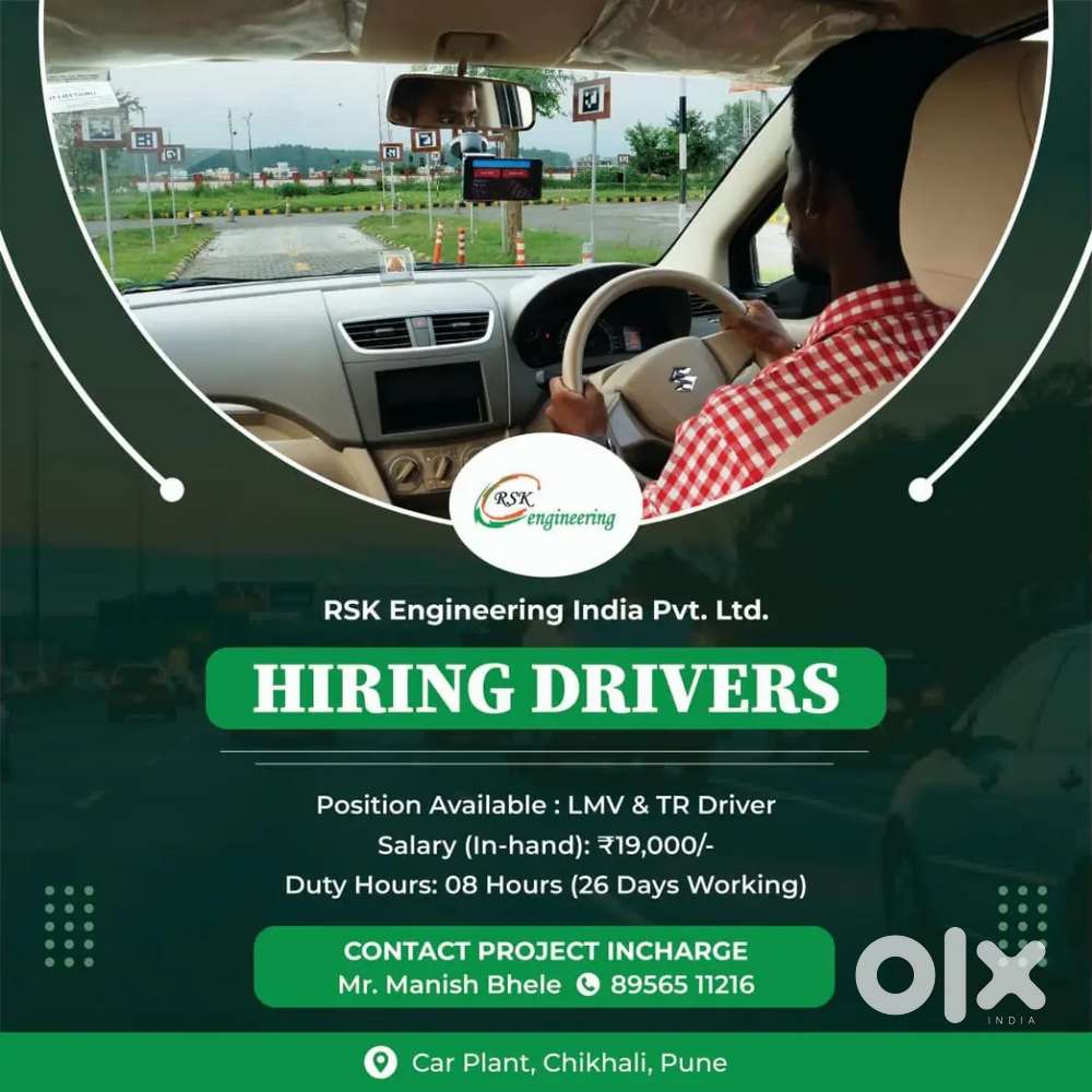 Required Drivers in TATA Motors
