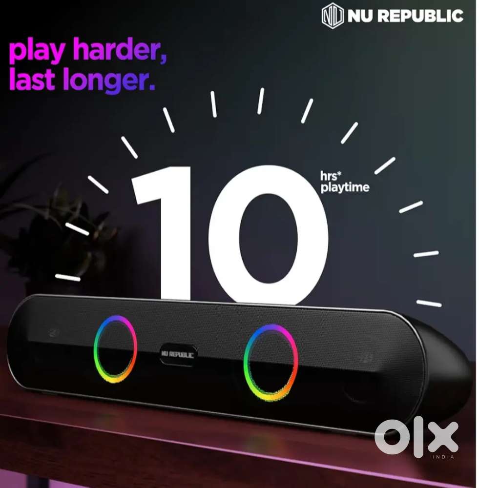 NU REPUBLIC BLOOTOOTH SPEAKER