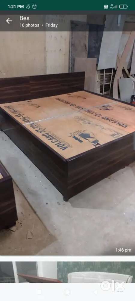 Heavy quality double bed