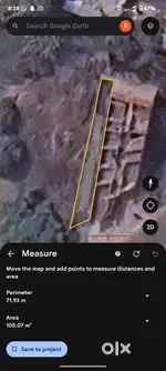 Land for lease or rent on road