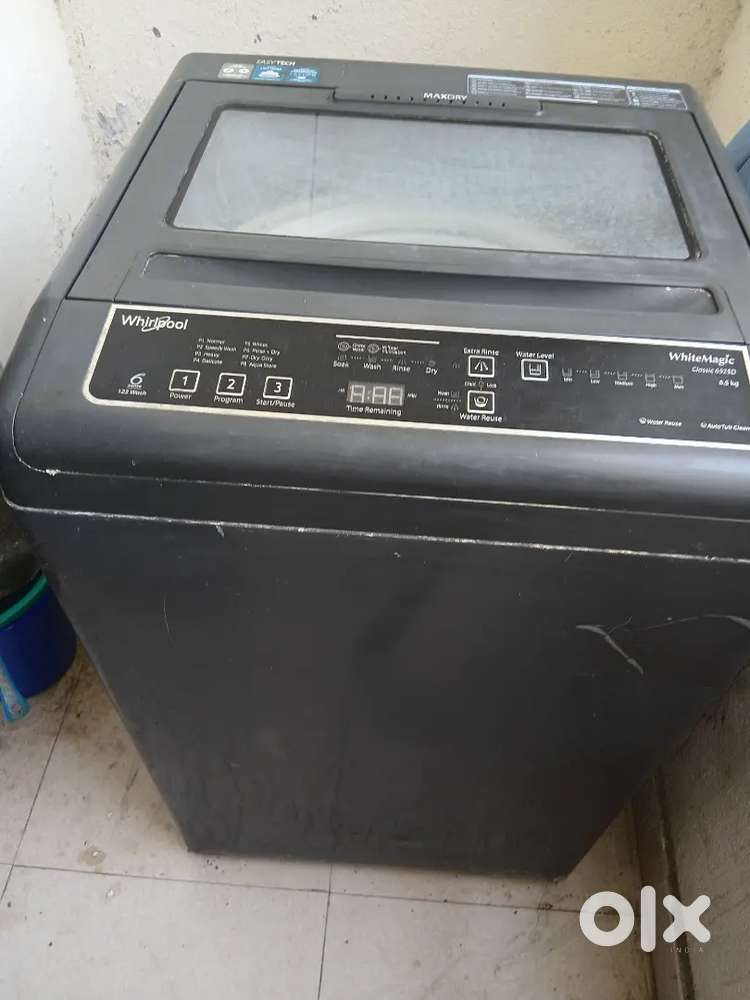 Whirlpool washing machine 6 5 kg fully automatic