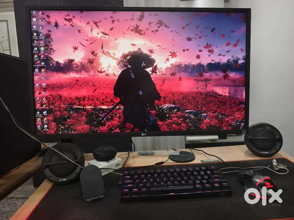 HP OMEN Gaming pc (desktop) with 4K Monitor and Graphics card (GPU)