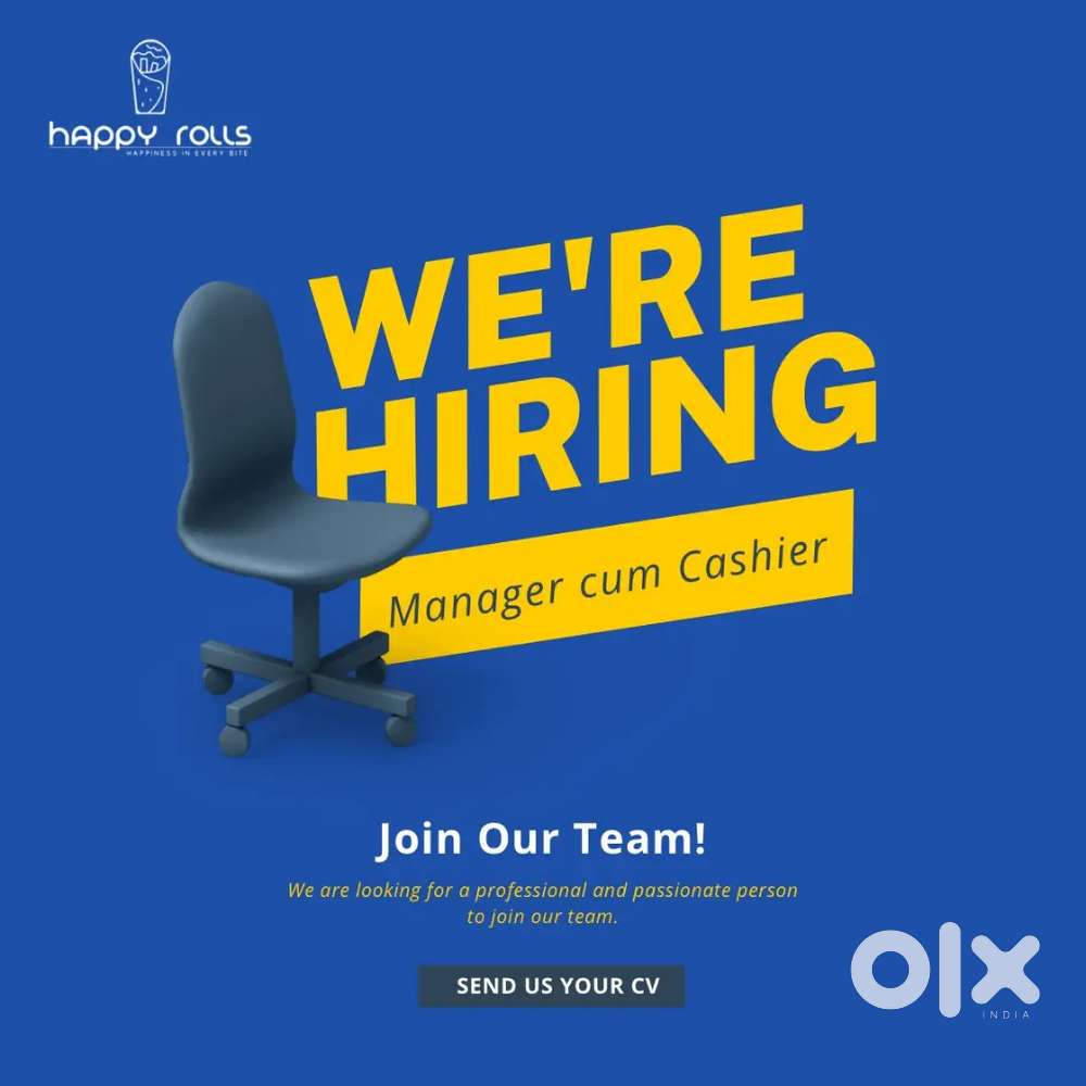 Manager cum Cashier