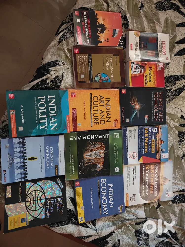 Upsc exam, government exam books