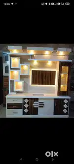 New model tv stand and lights