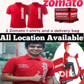 ZOMATO FOOD DELIVERY JOB WEEKLY PAYMENT IMMEDIATELY JOINING
