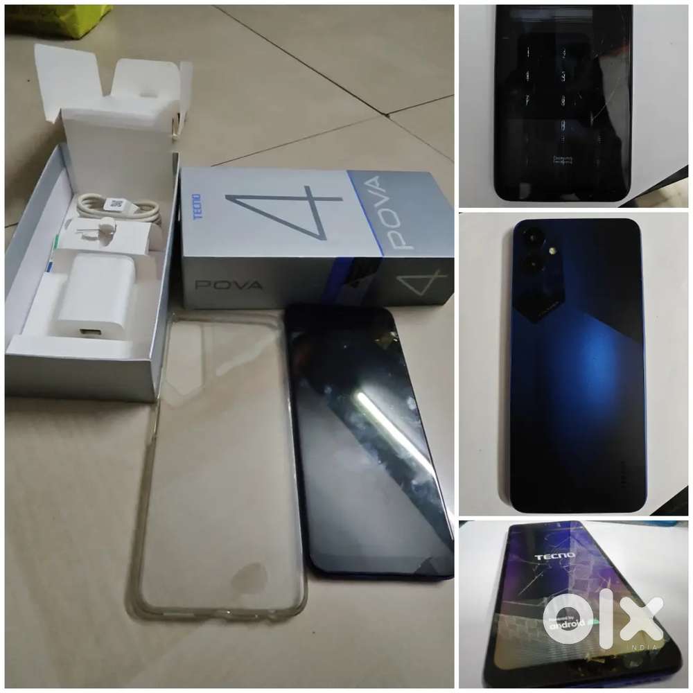Tecno Pova 4 Cryolite Blue (8/128GB) – With Box & Charger