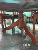 Super Nilabir teak dining round 6 chair