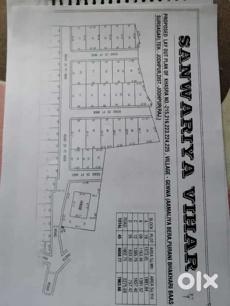Plats avelebal at soor sagar by pass road