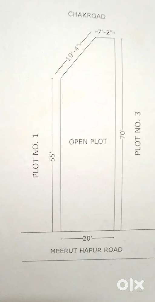 PLOT SELLING IN PANCHI , ON MEERUT ROAD