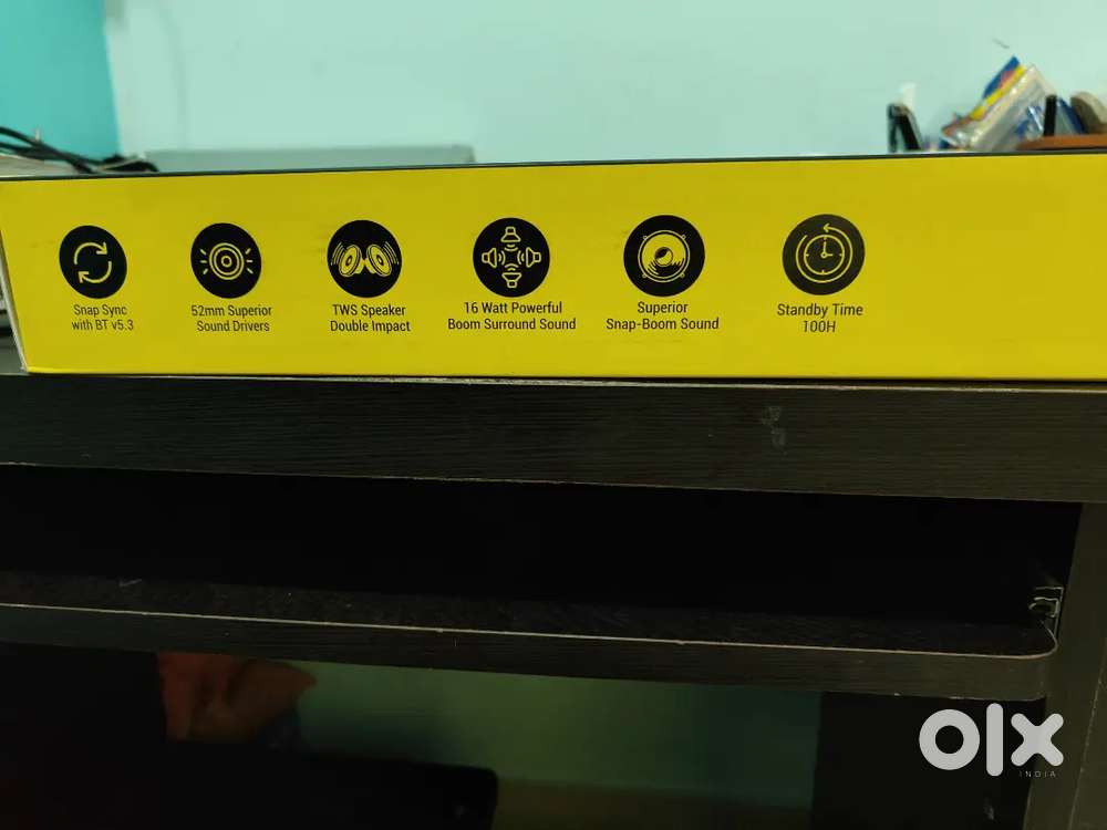 Snapup Boom x Pro wireless sound bar,16 watt standby time 100hour