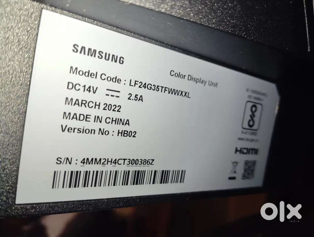 Samsung Monitor 24 inches