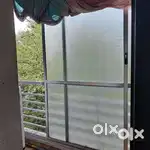 1 set of Glass sliding window (82*44) inch