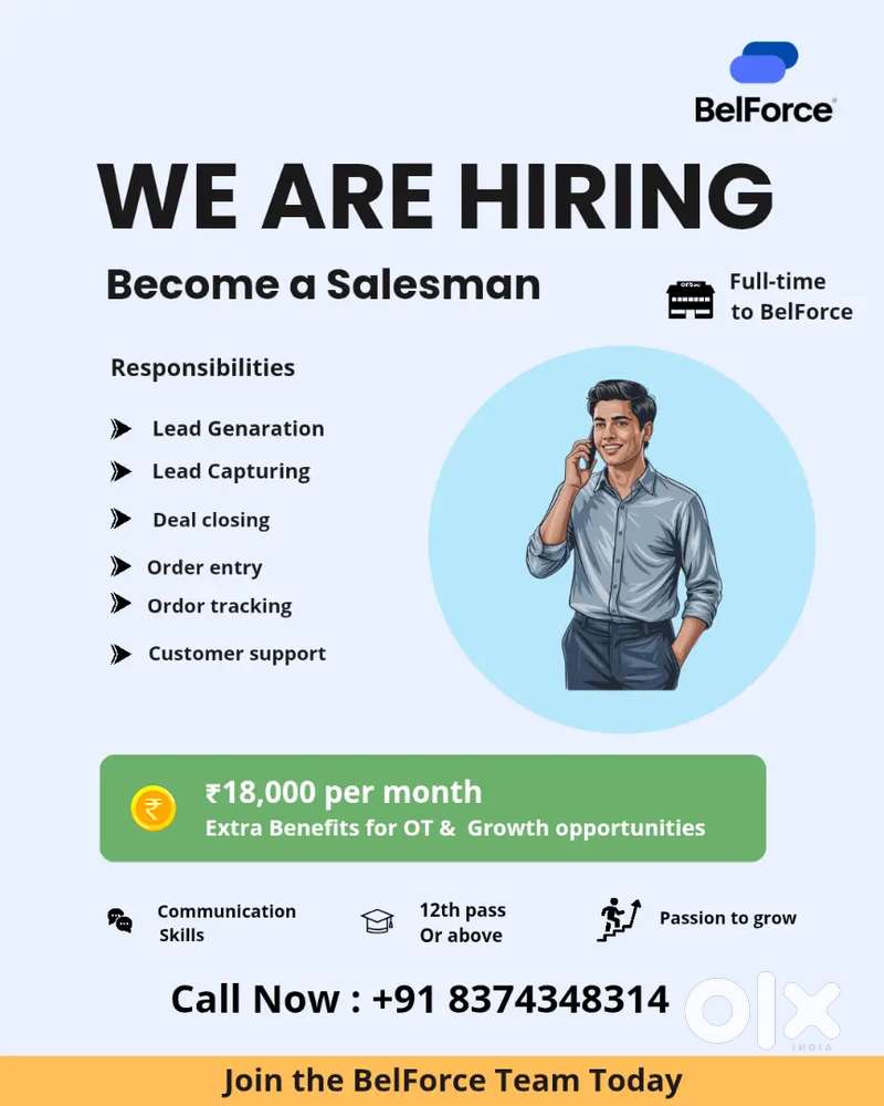 Salesperson ( wanted ) in Hyderabad ( Gandimisamma )