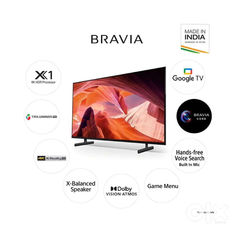 Sony x80k 43 premium tv 14 months old