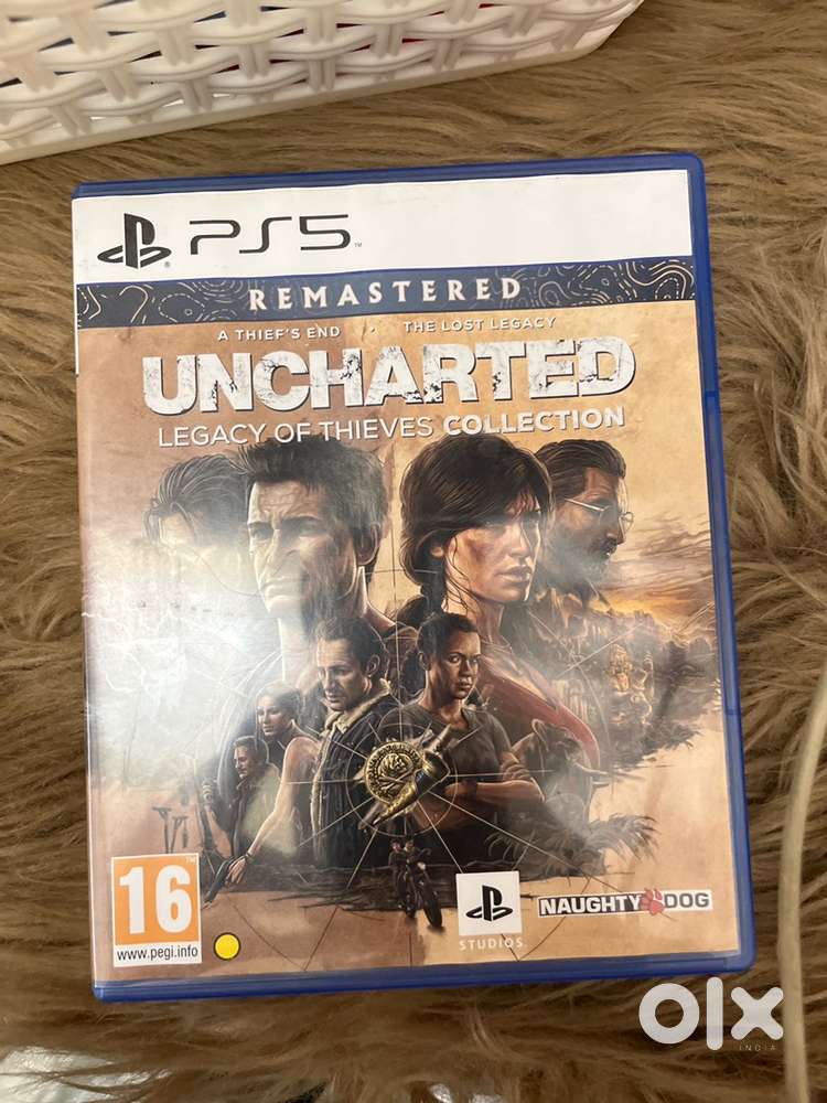 Uncharted remasterd the theif and the lost legacy