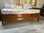 Teak Wood Single Box Bed (3x6) – For Quick Sale